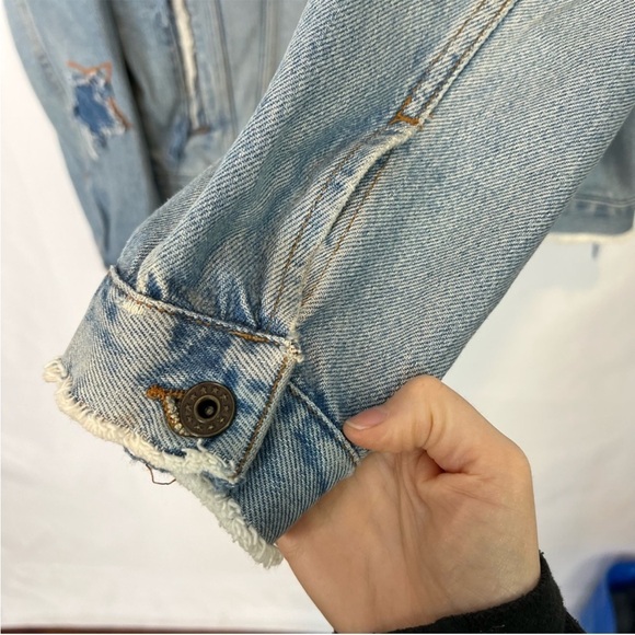 Faith connection stars denim jacket L - Picture 7 of 13